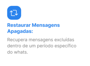 Restaurar Mensagens  Apagadas_​